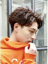 フィフス(fifth)&nbsp;七三オールバック　かき上げヘア　コンマヘア　トランクスヘア