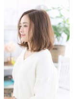 ミック ヘアアンドビューティー 大山店(miq  Hair&Beauty)&nbsp;こなれ女子のための、ニュアンス感ミディa