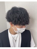 波巻きスパイラル/マッシュ/刈り上げ