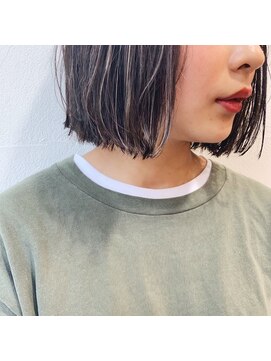 ロウバイレボ 柏(lou by revo) ショートボブ/ミニボブ/マッシュ/切りっぱなし/柏駅