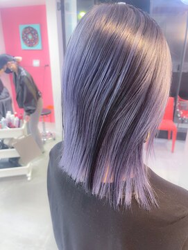 【BOXmico.】アンブレラカラー×クリアなラベンダーで個性的に★