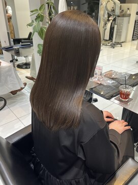 ループス(Roops) 髪質改善酸性ストレート×ダークアッシュ