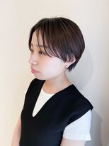 ブカブク(BUKA BUKU)&nbsp;ショートスタイル　センターパート　ミニマムショート