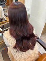 ナンバー アンフィール 渋谷(N° anfeel)&nbsp;【雨宮】大人可愛いモテカラー＊艶髪カラーレッドブラウン