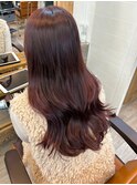 【雨宮】大人可愛いモテカラー*艶髪カラーレッドブラウン