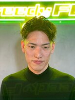 グリーディーフォックス 三軒茶屋(GreedyFOX)&nbsp;波巻き/マッシュパーマ/ウルフ/ハイライト<理容室>三軒茶屋