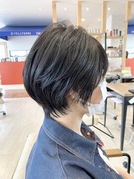 ヘア スパ ビューティー エールフォルム(HAIR SPA BEAUTY YELLFORME) 前下がりショート