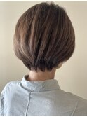大人ショートボブ