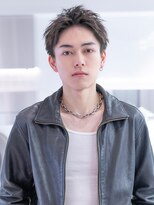 メゾンバイハバナ(maison by HAVANA)&nbsp;メンズ束感ベリーショートアッシュブラックスパイキーショート