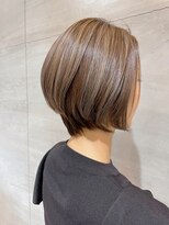 グラム バイ レイエレガンス(glam by REIELEGANCE)&nbsp;大人可愛い/ショート/ハイライト