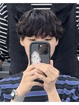 カンゴール サロン トウキョウ セントラル 原宿(KANGOL SALON TOKYO CENTRAL)&nbsp;シャドウパーマ　メンズパーマ　韓国　韓国ヘア　パーマ