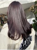 【表参道 roijir】パープルブラウン×ナチュラルカット