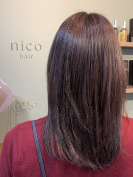 ニコヘアー(nico HAIR) イルミナカラー/久留米/津福本町/髪質改善