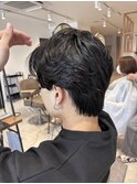 襟足ありニュアンスパーマ  かの