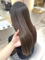 エル 新小岩(elu)&nbsp;ブリーチ無しツヤ感ブラウンカラー♪