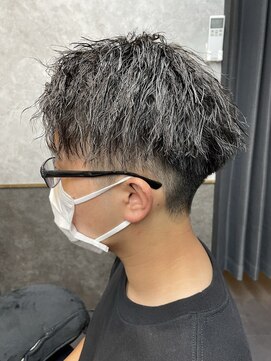 レベル 葛西店(LEVEL) ツイストスパイラルパーマ ショート メンズカット 葛西メンズ