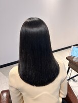 ダークグレージュ×髪質改善トリートメント