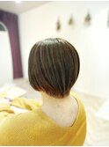 透明感×大人ショートボブ