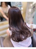 ナチュラルヘア/ニュアンスカラー/艶髪/ココアブラウン/銀座