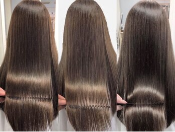 コトナ 六町(kotona)の写真/【六町駅徒歩3分】経験豊富なStylistが理想のうるツヤ美髪へ♪話題のオージュアトリートメント取り扱い有！