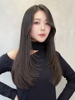 グロー オオミヤ アネックス 大宮(GLROW OMIYA ANNEX)&nbsp;韓国ロングレイヤーグレージュカラーフェイスレイヤー