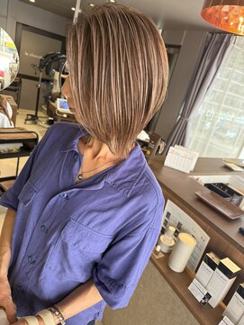 ショコララテ 【白髪があるから実現】ミルクティーベージュ