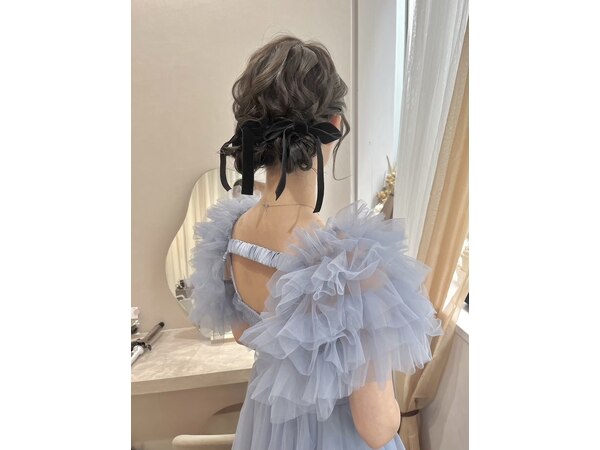 Mila ミラ ヘアセット ツインお団子 推し活