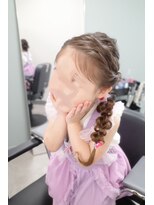 レーヌ(REINE)&nbsp;編み下ろしサイドポニー