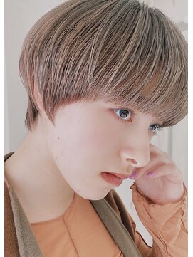 シータ(sheta) 【sheta/三畑】透明感マロンバニラベージュマッシュルーム