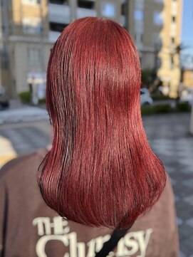 ブランシェ JR勝川駅南口店(BRANCHE) 透明感レッド/髪質改善カラー/透明感カラー/艶髪