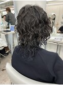 マッシュウルフ/マッシュウルフパーマ
