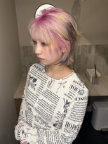 キオクエコ(KIOX eko)&nbsp;レイヤーウルフカット/デザインカラー