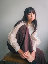 エマ 照国店(EMMA) バーガンディ/白髪ぼかし/脱白髪染め//フェイスレイヤー/