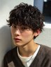 メンズカット＋ツイストパーマ￥13900