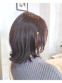 ノンジアミンカラー／艶髪ミディアム
