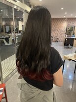 シーバイシオン(Sea by sion)&nbsp;裾カラーレッド