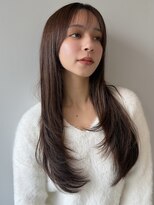 ソラ 広尾店(SORA)&nbsp;ロングレイヤー/髪質改善/顔周りカット