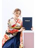 卒業式当日 袴着付け+ヘアセット+スタジオ写真2枚(データ)プレゼント