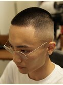 坊主バズカットスキンフェードカットシェービング吉祥寺理容室