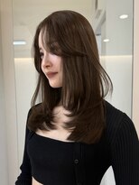 ノイ 銀座(noi)&nbsp;顔周りレイヤーカットべージュカラーくびれレイヤーカット