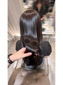 艶感、透明感どっちも叶えるラベンダーブラウン