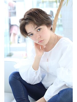 ディフィーノ 青山(DIFINO) ２７歳から始めるおしゃれジェンダーレスショート♪山口祐亮