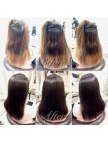 ノーブロー 酸性縮毛矯正専門技師(No.Blow)&nbsp;名古屋の酸性縮毛矯正。エアリーな柔らかさで美しい美髪矯正