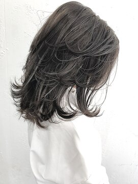 ルモア(RUMOR) Rumor×「外国人3Dハイライトカラー」ミントベージュ