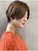 【mee.】 ハセガワヒトシ 小顔シルエットひし形ショート
