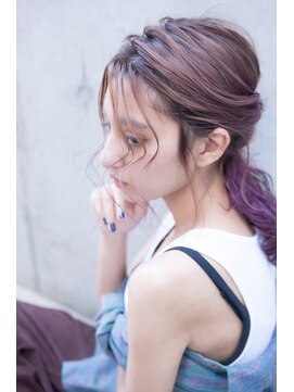 オースティン 門前仲町(AUSTIN) AUSTIN イルミナカラーが際立つ編み込み着付けヘアセット