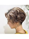 ニュアンスショートパーマ