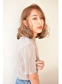 耳掛けゆるふわロングボブ☆