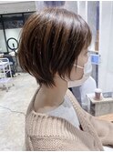 束感ショート　SSスタイル　担当　佃
