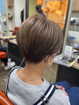 ベルクープス 天王寺店(Belle Coupes) 【Bellecoupes】平田澄香 白髪ぼかしに*ハイライトベージュ